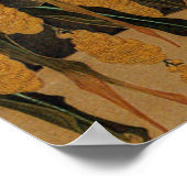 4. 秋塘群雀図, 若冲 Flock of Sparrows, Jakuchū ポスター (角)