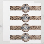 4 – 自家製ヴィンテージスタイルソープ (正面/裏面)