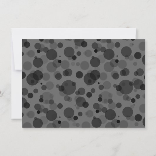 4-0の大バースデーパーティ招待状 招待状 (裏面)