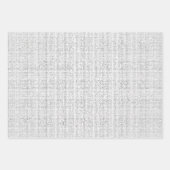 4,000人以上の少年の名前Word検索パズル ラッピングペーパーシート (正面)