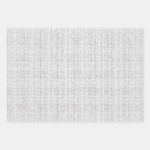 4,000女の子の名前ワード検索パズル ラッピングペーパーシート (正面2)