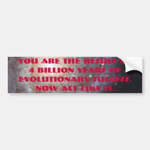 4,000,000,000年 バンパーステッカー
