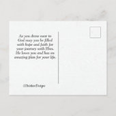 4:14は来、このときのために国に行った。 ポストカード (裏面)