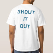 4:20の叫びそれ Tシャツ (裏面)