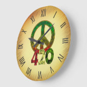 4 20平和 ラージ壁時計 (傾斜)