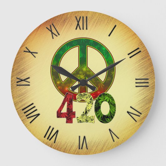 4 20平和 ラージ壁時計 (正面)