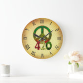 4 20平和 ラージ壁時計 (ホーム)