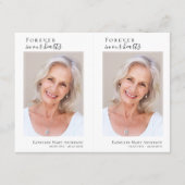 4.25 x 2.75インチフォトメモリアル祈りの言葉カード ノートカード (正面)