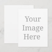 4.25" x 5.5" エンクロージャーカード (正面/裏面)