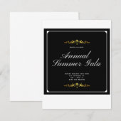 4.25" x 5.5" 招待カード 招待状 (正面/裏面)