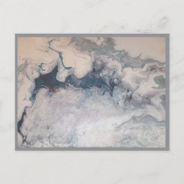 4.25" x 5.6"ヒースによる芸術による標準的な郵便はがき 案内ポストカード