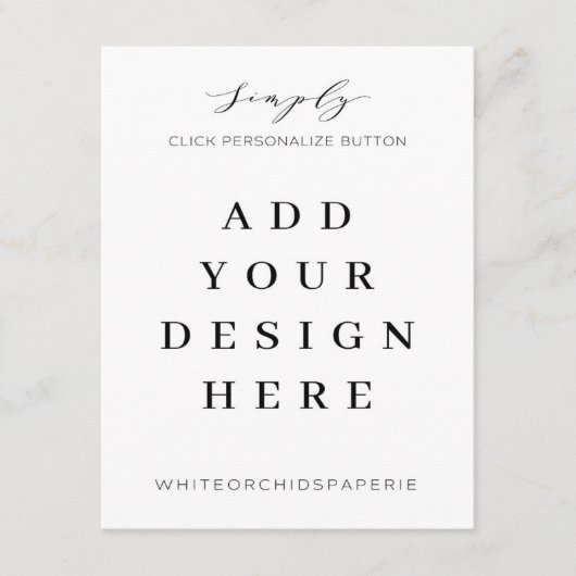 4.25x5.5インチカード印刷 エンクロージャーカード (正面)