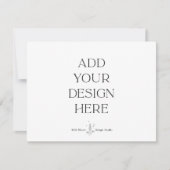 4.25x5.5インチカード印刷 |独自の挿入をアップロード 招待状 (正面)
