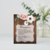 4.25x5.5方向カード幾何学的な国Barn Woo 招待状 (スタンド正面)