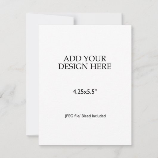 4.25x5.5" Card Printing 出欠カード (正面)