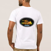 4/47th Inf. MRFのタンゴのボートCIBのワイシャツ Tシャツ (裏面)