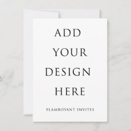 4.5インチx6.25インチ招待状/エンクロージャカード 招待状