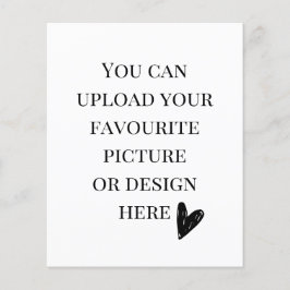 4.5インチx 5.6インチエンクロージャカードのパーソナライズ – ポートレート