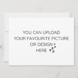 4.5インチx 5.6インチエンクロージャカードをカスタマイズ可能（ランドスケープ）