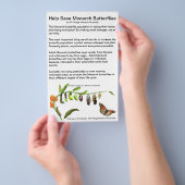 4.5インチx 5.6インチFlyer紙 チラシ (ハンドル)