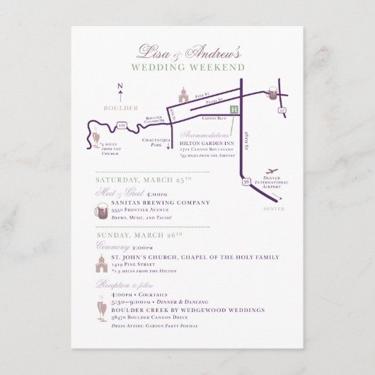 4.5インチx 6.25インチLISA用のカスタムMapエンクロージャカード エンクロージャーカード (正面)