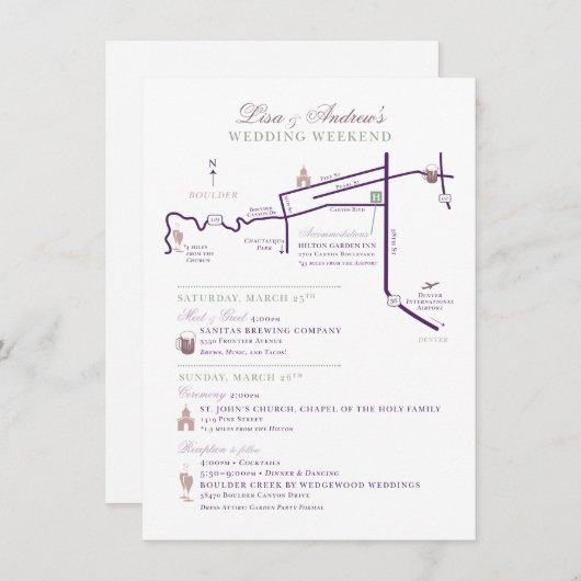 4.5インチx 6.25インチLISA用のカスタムMapエンクロージャカード エンクロージャーカード (正面/裏面)