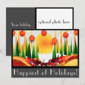 4.5×6.25 フラット ホリデー カード (正面/裏面)