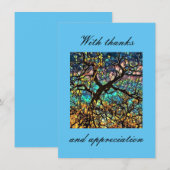 4.5" x 6.25" フラット サンクス カード (正面/裏面)