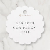 4.5cm / 1.7インチ スカロペッド フェイバータグ (裏面)