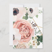 4.5x6.25サンキューカードジオメトリックガーデンバラAnem 招待状 (裏面)