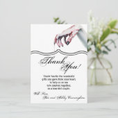 4.5x6.25サンキューカードゾンビ血液吸血鬼 招待状 (スタンド正面)