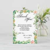 4.5x6.25サンキューカードボヘミアサボテン多肉類 招待状 (スタンド正面)