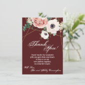 4.5x6.25サンキューカード幾何学園バラワイン 招待状 (スタンド正面)