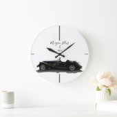 4 80年代と時計モーガン ラージ壁時計 (ホーム)