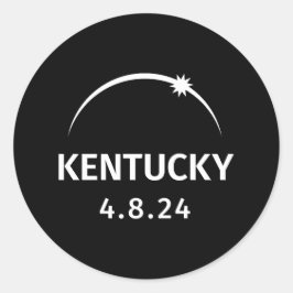 4.8.24 Eclipse 太陽の Kentucky ラウンドシール