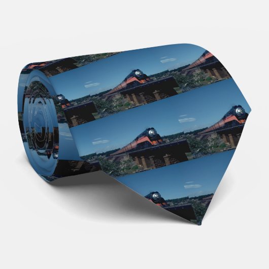 4-8-4によって導かれるSPの"日光"の列車 ネクタイ (ロール)