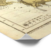 4-9月の星座 ポスター (角)