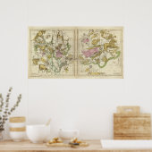 4-9月の星座 ポスター (キッチン)