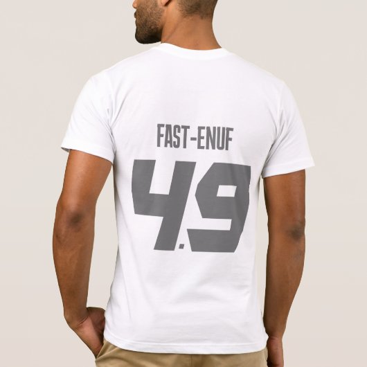 4.9版「オールブルース」 #BoboMojo T's Tシャツ (裏面)