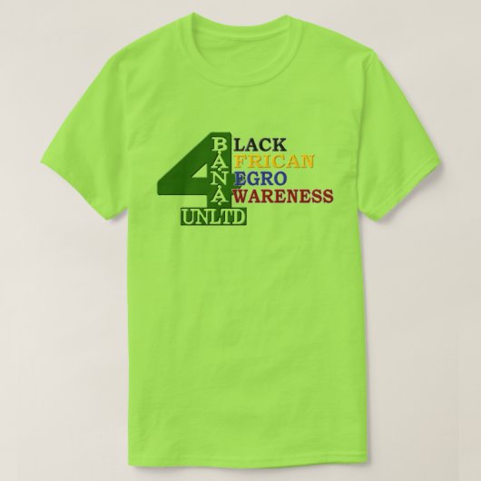 4 Banau ZM1G Tシャツ (デザイン正面)