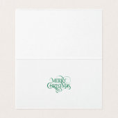 4 BIRDS Folded Card (内部フラット)