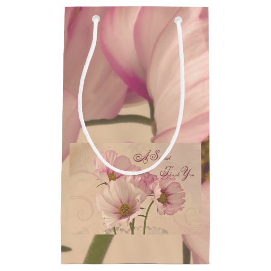 4 Cosmos A特別ありがとう スモールペーパーバッグ (正面)