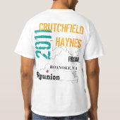 4 Crutchfieldヘインズ2011年-家族会 Tシャツ (裏面)