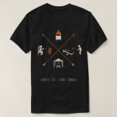 4 C's of Camping Tシャツ (デザイン正面)