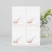 4 DIYバラ金箔書道の折り畳み座席表 箔シーズンカード (立ち正面)