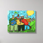 4 Duffers (Streted Canvas Print) キャンバスプリント (正面)