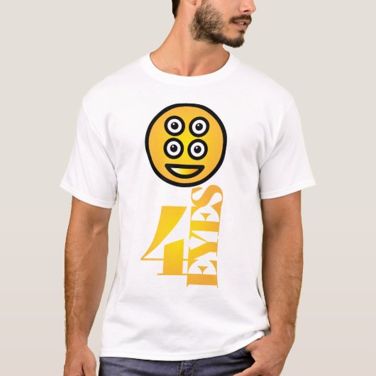 4 EYES ICON BY MASANSER PIXELAT Tシャツ (正面)
