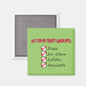 4 Food Groups磁石 マグネット (正面/裏面)