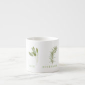 4 FRESH HERBS エスプレッソカップ (正面)