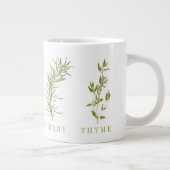 4 FRESH HERBS ビッグマグ ジャンボコーヒーマグカップ (右)